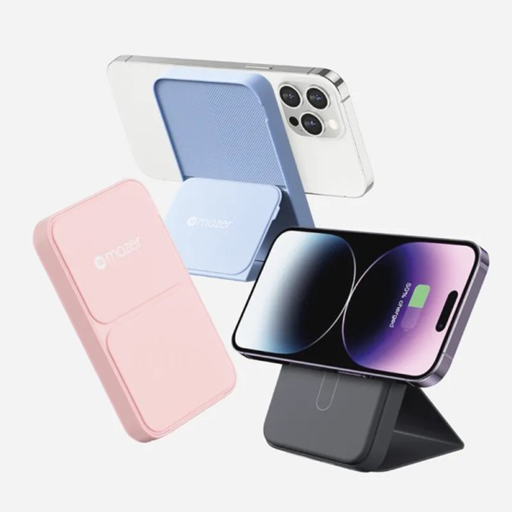 Pin Sạc Dự Phòng Mazer MagAir 15 MagPower Bank With USB-C PD20W 5000mAh