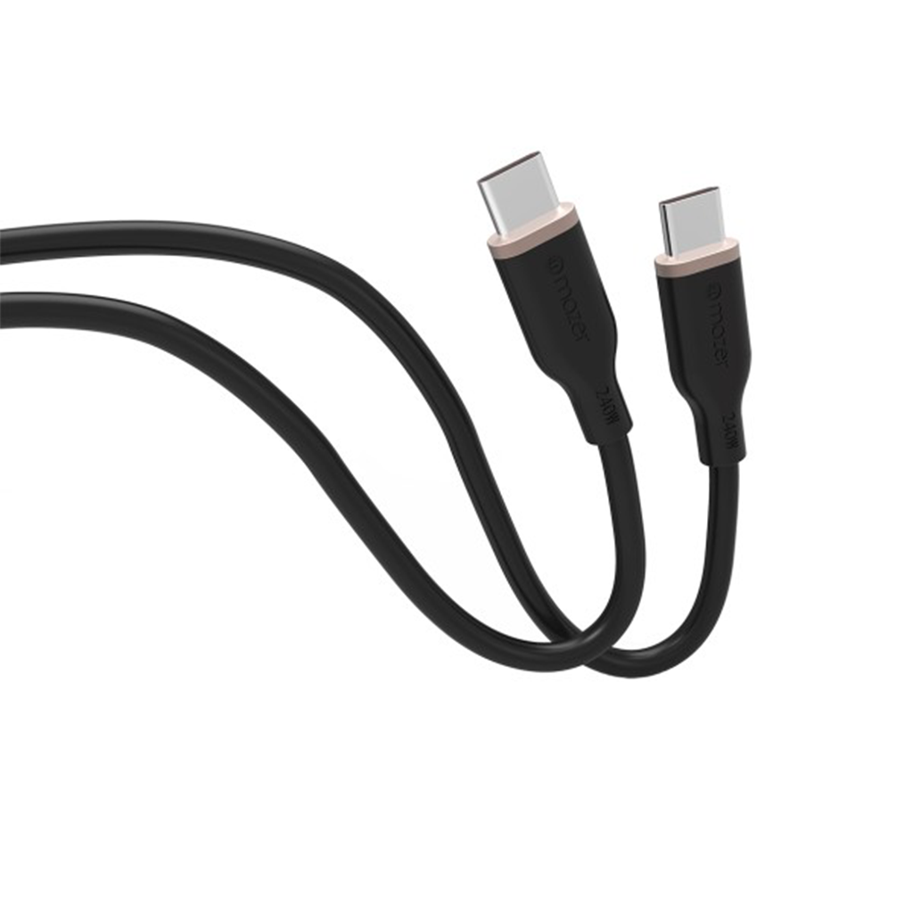 Dây Cáp MAZER nfinite.LINK 3 PD240W USB-C to USB-C 2M cable (Flex, Silicone) (2m)