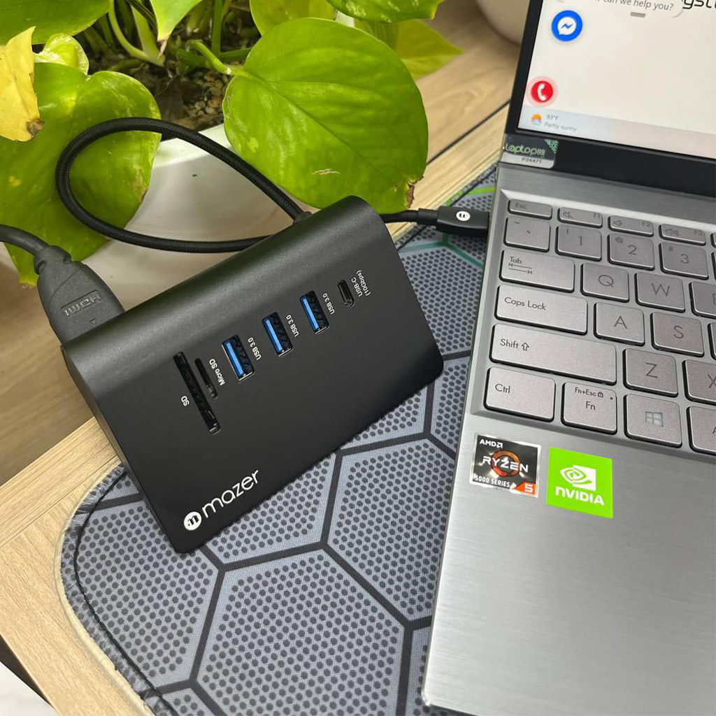 Bộ Chuyển Đổi Mazer Infinite Multimedia Pro Desk Hub 8100 (7-in-1)