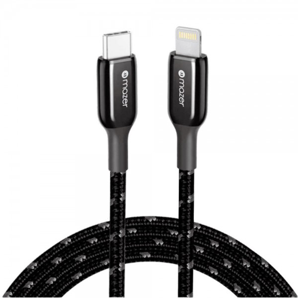 Dây Cáp Mazer Infinite.LINK 3 Pro Cable MFI Lightning to USB-C (2.5m)