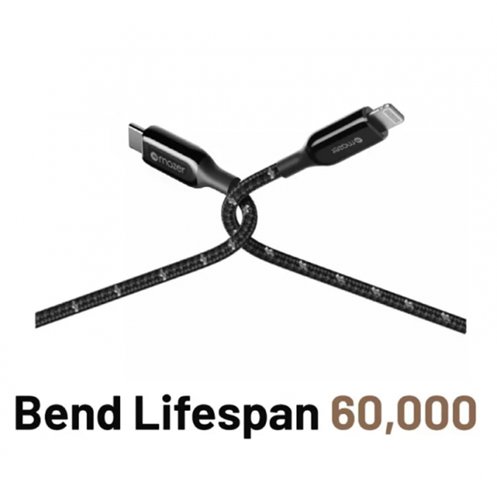 Dây Cáp Mazer Infinite.LINK 3 Pro Cable MFI Lightning to USB-C (2.5m)