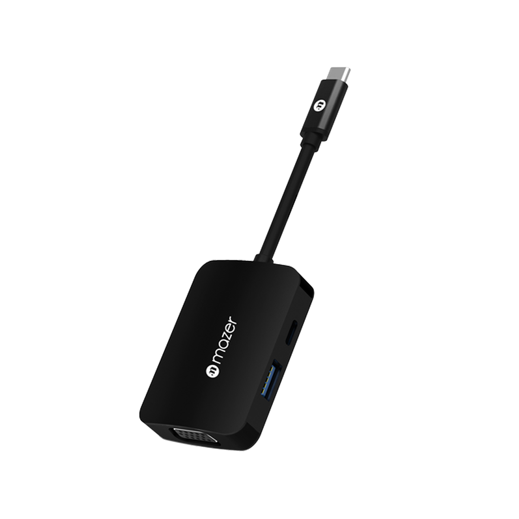 Bộ Chuyển Đổi Mazer USB-C 4-in-1 HUB