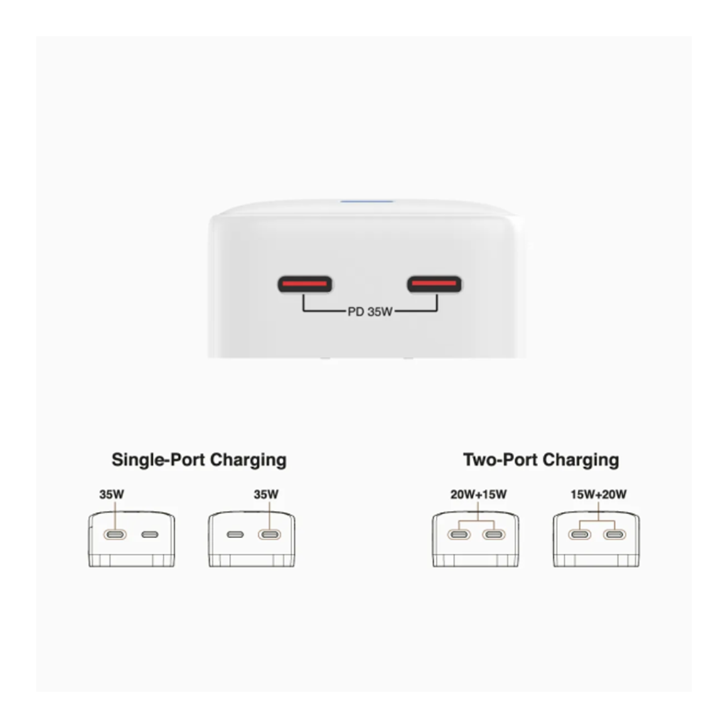 Củ sạc Mazer SuperMINI 35W US Wall Charger