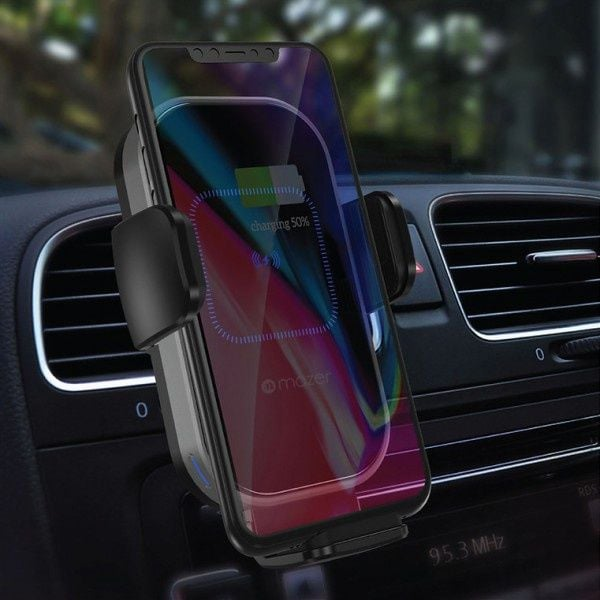 Đế Sạc Không Dây Mazer Infinite.Boost Air.Drive V2.0 15W Wireless Car Mount