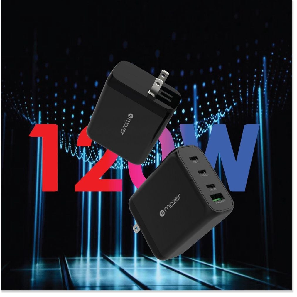 Củ Sạc MAZER Infinite.Boost GAN 120W