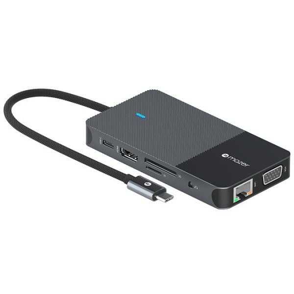 Bộ Chuyển Đổi Mazer Multimedia Pro Hub 10 in 1 USB-C